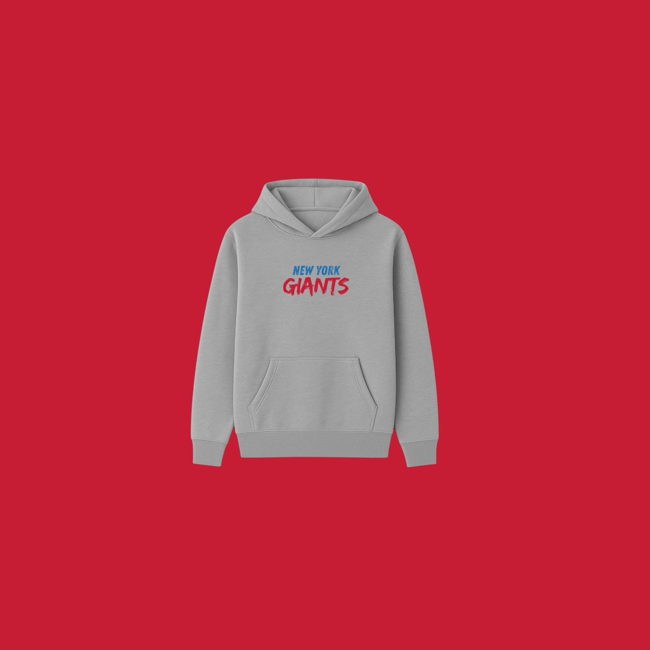 NY Giants Hoodie - Gray (Oxford)