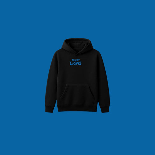 Detroit Lions Hoodie - Black